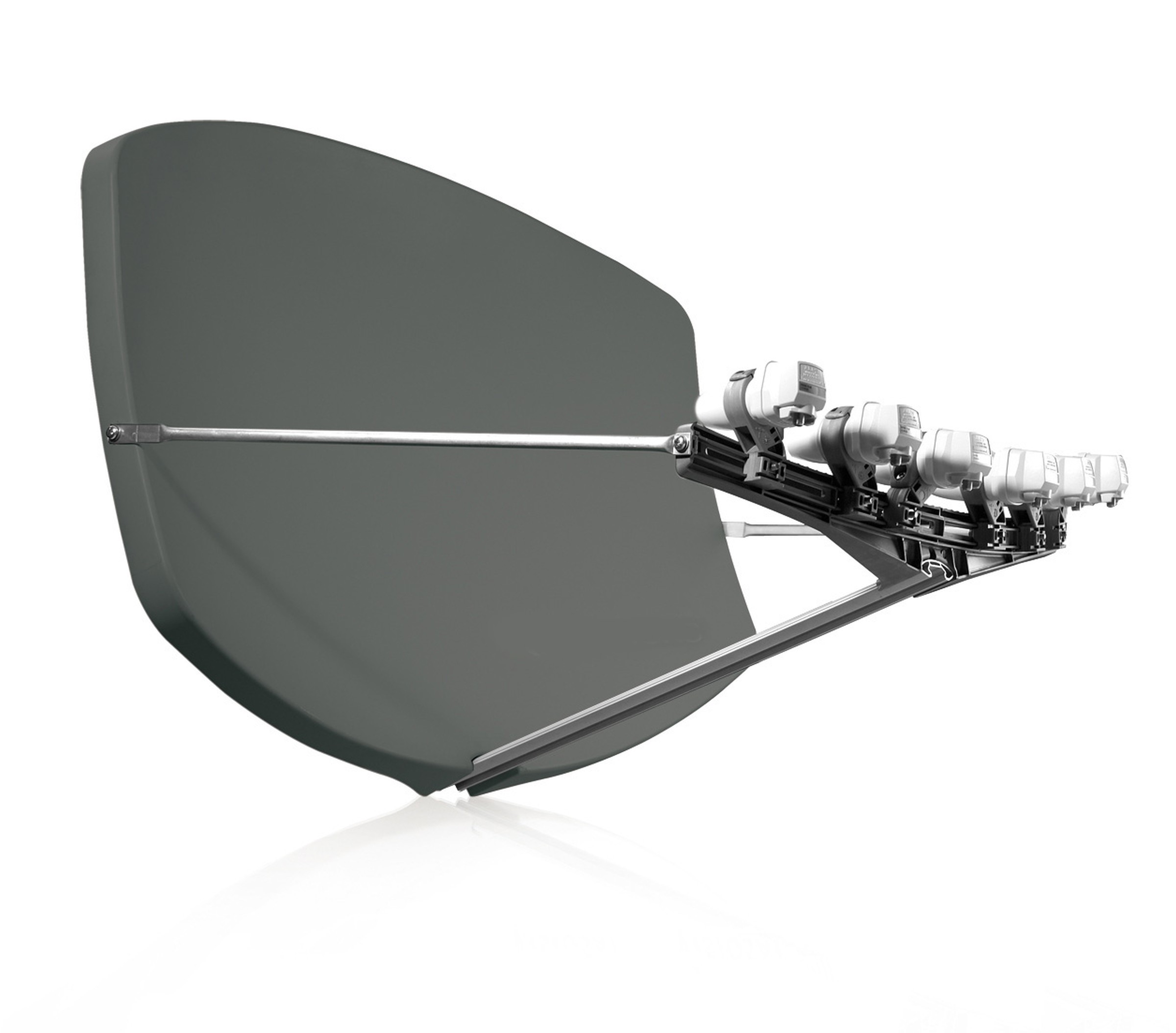 BIG BISAT anthrazit Multifocus Antenne