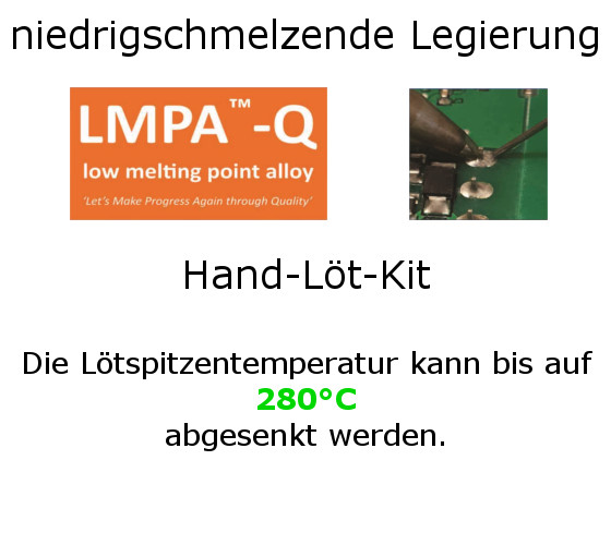 niedrigschmelzendes lot